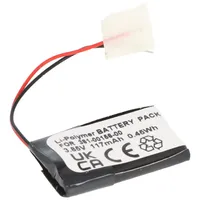 AccuCell Akku passend für Garmin Vivosmart 5, Li-Polymer, 3,85V,