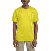 Jack Wolfskin Tech Kurzarm-t-shirt - Chartreuse - M