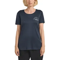 Jack Wolfskin Peak Graphic Kurzarm-t-shirt - Mtn Midnight Sky
