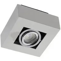 ARCCHIO Vince 1 GU10 weiß/chrom Aluminium