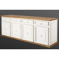 1a Direktimport Großes Sideboard MEXICO KOLONIAL, schwarz-braun kolonialfarben lackiert,