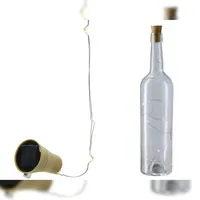 Lumineo Lichterkette Kunststoff 75 cm 8 LEDs Warmweiß braun