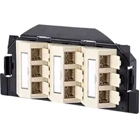 BTR Netcom Metz Connect 130B11S90201-E Datendose 9 Port 180°