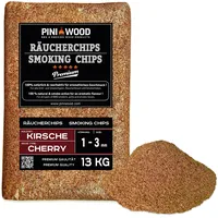 PINI 13 Kg Räucherchips Kirsche 1-3 mm Smoking Chips
