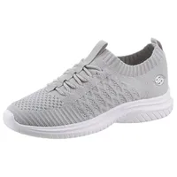 Dockers by Gerli Sportliche Schnürschuhe für Damen, grau, 44
