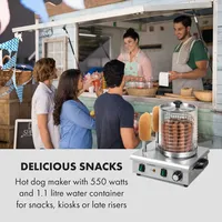 Klarstein Wurstfabrik Pro 550 Hot Dog Maker, 550W 2