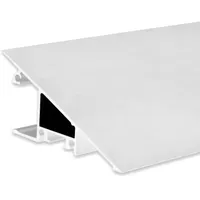 ISOLED LED Aufbauleuchtenprofil HIDE TRIANGLE Aluminium weiß RAL 9003,
