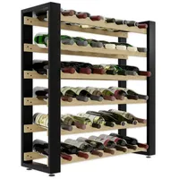 LENMAR Weinregal 42 Flaschen 84,5 x 27 x 84
