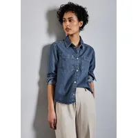 STREET ONE Jeansbluse blau 40