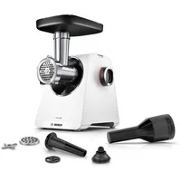 Bosch MultiPower Serie 6 Fleischwolf MFWS607W, 2 Lochscheiben (4,5