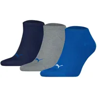 Puma Sneakersocken 3 Paar Blau 39-42