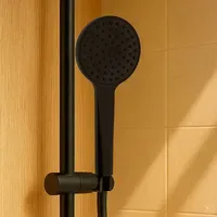 Aquacraft Models AquaCraft 130 Handbrause schwarz matt Duschkopf rund