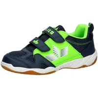 LICO Sport V Hallenturnschuhe, Marine Lemon, 27