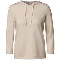 Cecil Damen B303174 Leichter Hoodie, Beige,