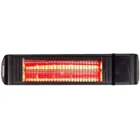 Infralogic Infrarot-Heizstrahler HeizMeister Luxus Professionell 2 kW schwarz