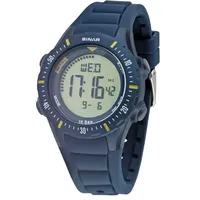 Sinar XR-12-2 Herrenuhr Silikon Datum Alarm blau - Blau/Grau