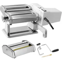 Vevor Elektrische Nudelmaschine Pastamaschine, 9 Stufen 0,3–3 mm Einstellbarer
