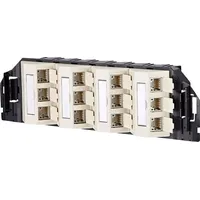 BTR Netcom Metz Connect 130B11SA0301-E Datendose 12 Port 180°