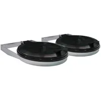 Quick Star Müllsackständer 120 l Silber