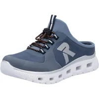 Rieker Damen M6069 Clogs, Blau, 41