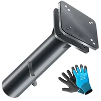 Kesser Metall Universal Bodenplatte Sonnenschirmständer für Sonnenschirm - Ampelschirm