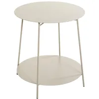 Möbel Kraft Beistelltisch ¦ grau Ø: 50.0