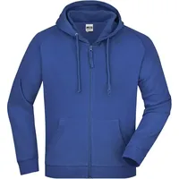 James & Nicholson Kapuzen-Sweatjacke JN059, - 3XL - royal
