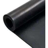 VidaXL Bodenmatte Rutschfest Gummi 1,2x2 m 6 mm Glatt