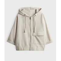 Opus Sweatjacke Gusa in ecru | 0001 | Gr.: