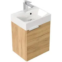 Posseik Badmöbel Cubi Slimline für Gäste-WC 40 cm SoftClose