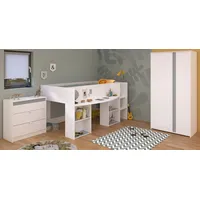 Parisot möbel Parisot Kinder- und Jugendzimmer "Pirouette12" in weiß