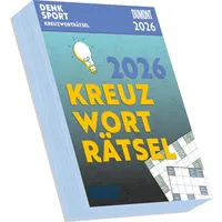 Neumann DUMONT - Kreuzworträtsel 2026 Tagesabreißkalender 12x16 cm –