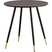 FineBuy Esstisch 75 cm Marmor Optik Küchentisch Rund Modern