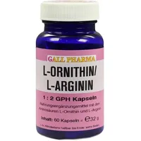 Hecht Pharma L-ORNITHIN/L-ARGININ 1:2 GPH 60 st