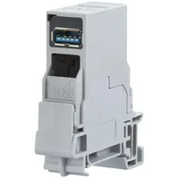 BTR Netcom Metz Connect E-DAT Industry Tragschiene 1401U16113KE