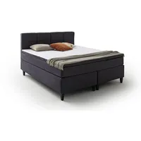 SUN GARDEN Boxspringbett BX 2520 SURREY - grau