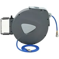 VidaXL Automatischer Druckluft-Schlauchaufroller 1/4\" 30 m