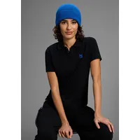 H.I.S. Poloshirt H.I.S, Damen, Gr. 40/42, schwarz, Piqué, Obermaterial: