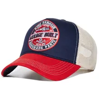 King Kerosin Trucker Cap Garage Built in blau -