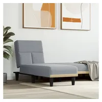 VidaXL Chaiselongue grau