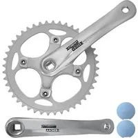 SunRace Kurbelsatz FCS720, 42Z, L=170mm 1-fach, Vierkant, silber