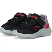 SKECHERS Bounder Kinder Schwarz/Rot 21