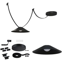 Paulmann Uline Gurt 1-flg. 35 cm rund schwarz