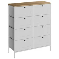 Vicco Kommode Belaro, Weiß, 80 x 95 cm mit