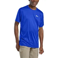Jack Wolfskin Tech Kurzarm-t-shirt - Vibrant Blue - M