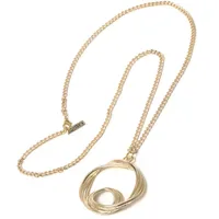 COLLEZIONE ALESSANDRO Lange Kette Kreis gold / Gold