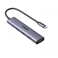 UGREEN USB-C to 1*USB.3.0+2*USB.2.0+HDMI Hub with USB-C Power Supply