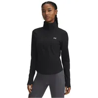 Under Armour Motion Langarm 1/2-Zip Trainingsshirt Damen 001 black/white