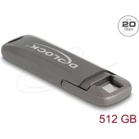 DeLock USB 20 Gbps USB-C Speicherstick 512 GB, Lesegeschwindigkeit