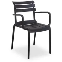 Outdoor Edge Gartenstuhl outdoor FINN schwarz - schwarz